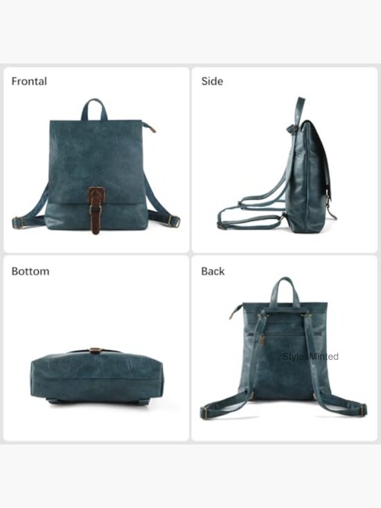 Convertible 3-in-1 Backpack Tote Shoulder Bag Laptop Travel Multipurpose
